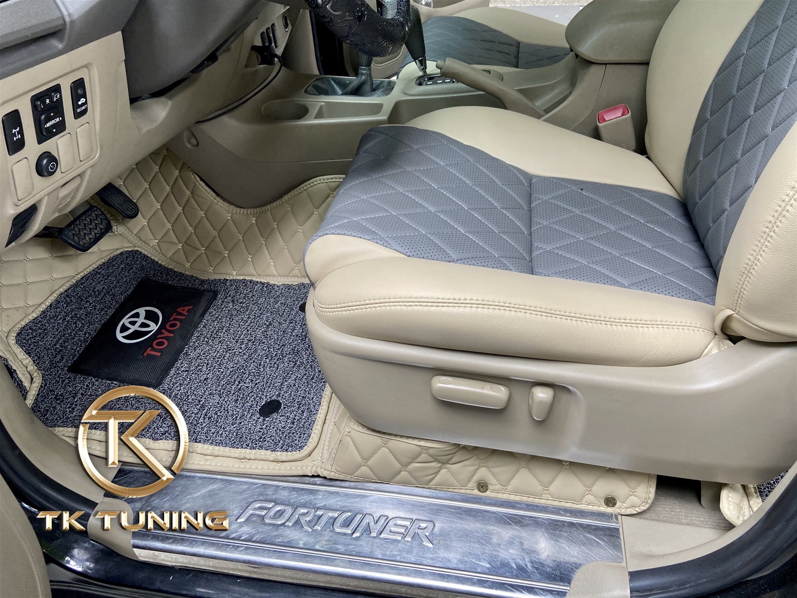 bọc ghế da cho xe toyota fortuner giá rẻ